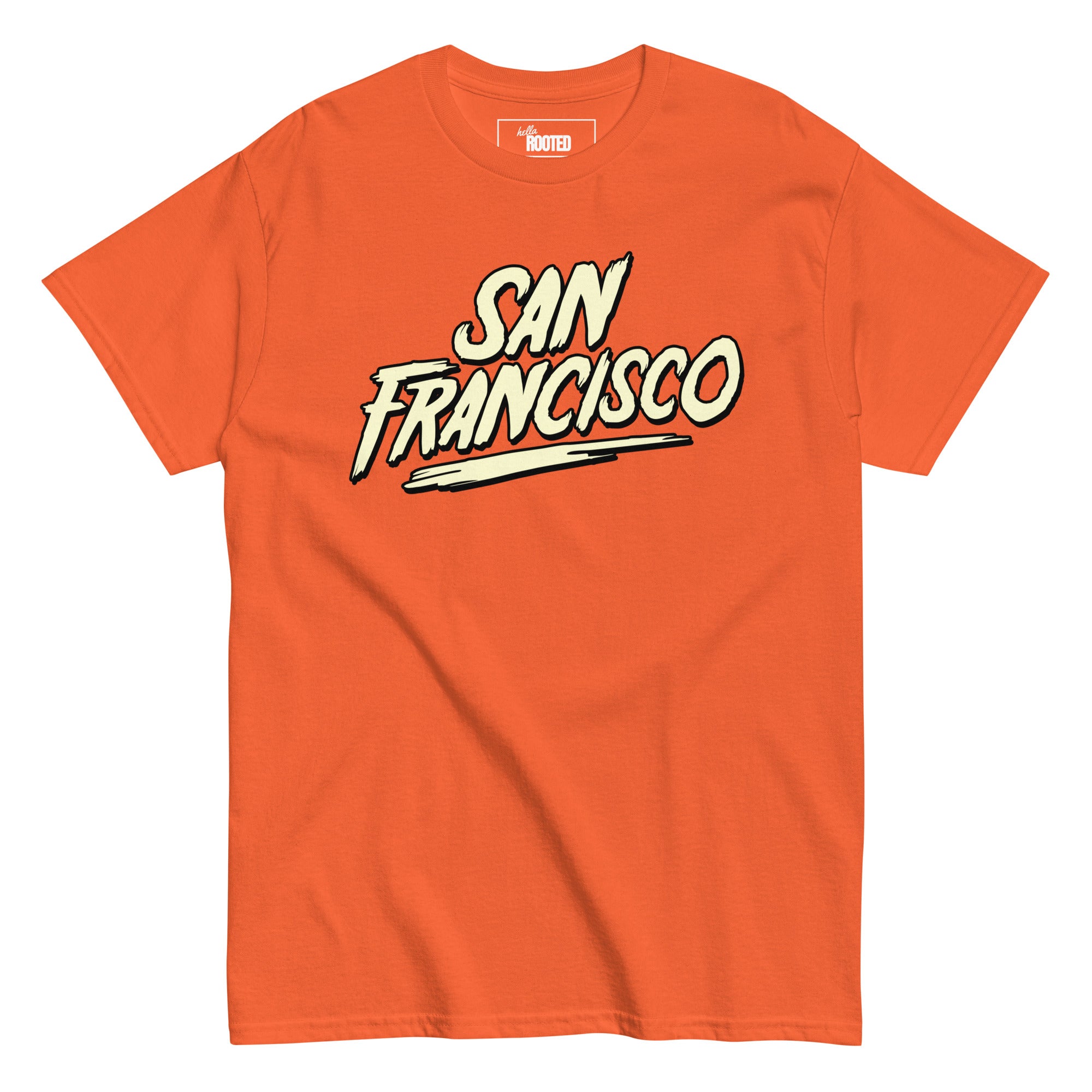 SAN FRANCISCO GIANTS CLASSIC BRISTLE SJ TEE (ORANGE)